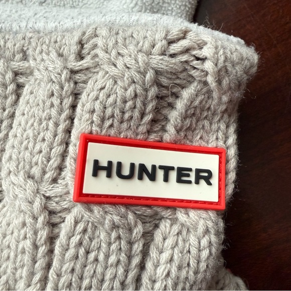 Hunter Light Gray Knitted Cuff Socks - Picture 5 of 5